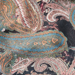 Apaszka szyfynowa w paisley orientarny wzór