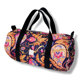 Torba sportowa torba podręczna, torba na basen siłownię, torba podróżna bagaż podręczny paisley