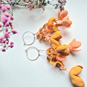 Kolczyki długie  leciutkie