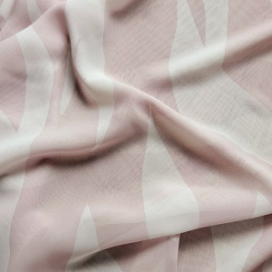 Apaszka szyfynowa w abstrakcyjne fale