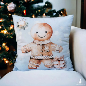 Poduszka świąteczna poduszka na święta ozdobna poduszka piernik pierniczek