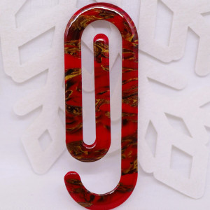 zakładka do książki spinacz, motyw orientalny