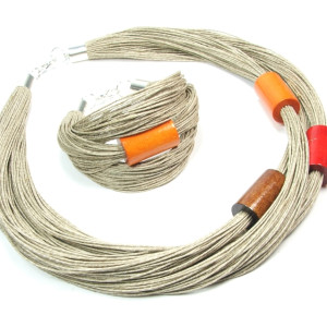 Marci – len – stal szlachetna biżuteria