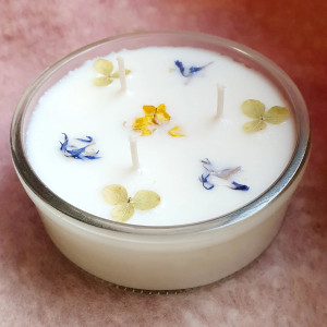 Świeca sojowa o zapachu goździków z grejpfrutem, świeczka sojowa 100%