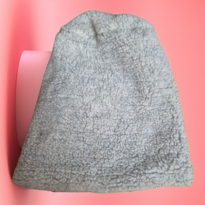 Czapka damska boho futrzak mis