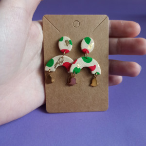 Kolczyki z gliny polimerowej