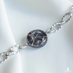 Bransoletka z rzęsek dmuchawca