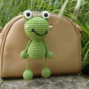 Breloczek żabka, Brelok do kluczy, Brelok dla dziecka