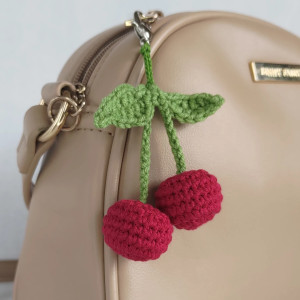 Brelok wiśnia, Brelok do kluczy, Brelok dla dziecka