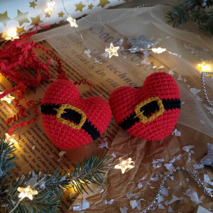 Zestaw breloków świątecznych, Brelok na prezent, Upominek świąteczny