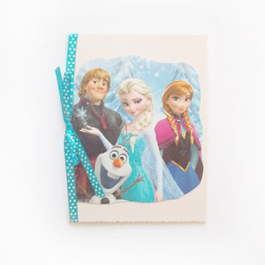 pastelowa kartka dla dziewczynki, frozen kartki, bajkowe kartki na Boże Narodzenie, świąteczne kartki dla dzieci, Elsa kartka, kraina lodu kartki, fajne kartki na różne okazje