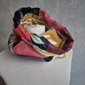 Komin patchworkowy  kolorowy