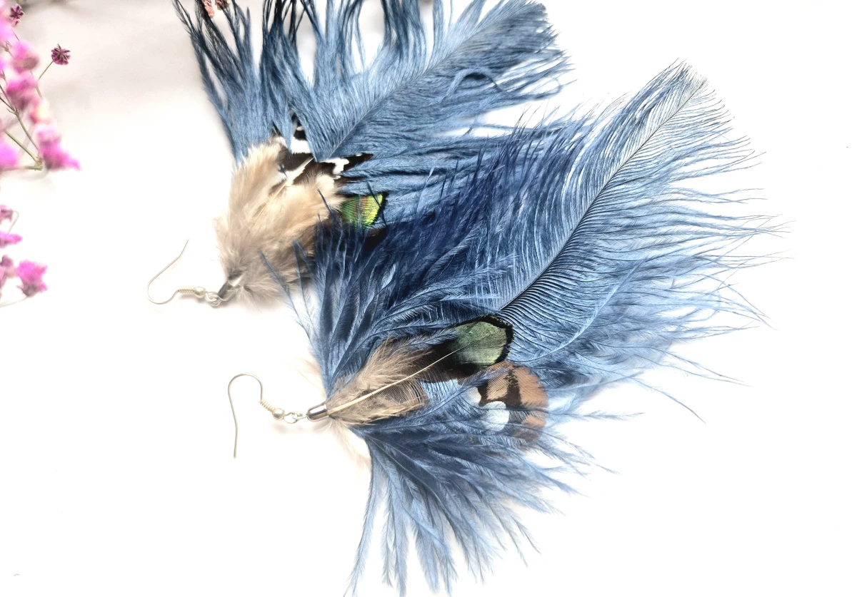 Kolczyki kwiaty leciutkie