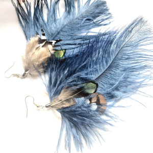 Kolczyki kwiaty leciutkie