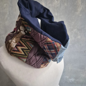 Komin patchworkowy  kolorowy