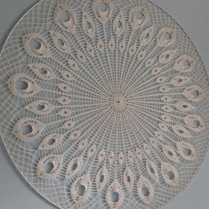 Mandala pawie pióra