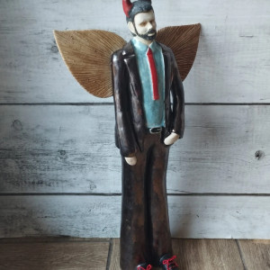 Diabeł w błękitnej koszuli