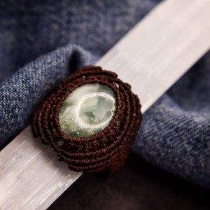 Pierścionek. Kamień Naturalny. Rozm. 19/20