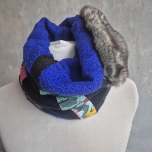 Komin patchworkowy  kolorowy