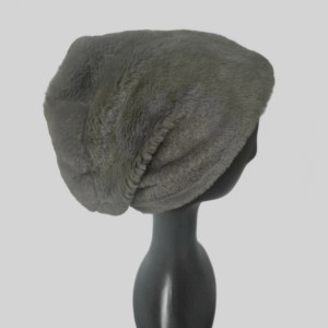 Futrzana  sztuczne futro czapka