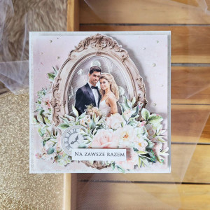 Kartka ślubna Na zawsze razem