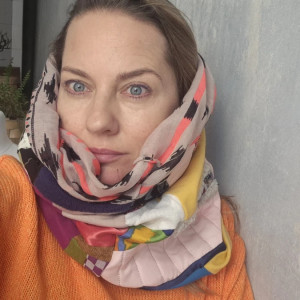 Komin patchworkowy  kolorowy