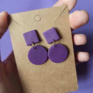 Kolczyki z gliny polimerowej