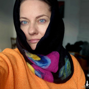 Komin wełniany tuba