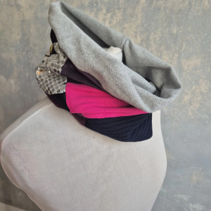 Komin patchworkowy  kolorowy