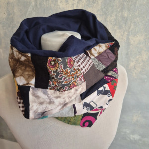 Komin patchworkowy  kolorowy