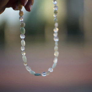 Naszyjnik z kamieni naturalnych