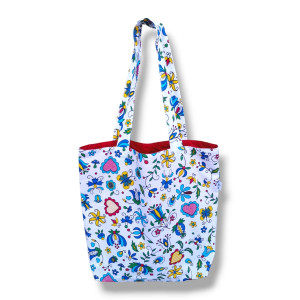 Torba na zakupy Shopperka eko torba zakupowa, siatka na zakupy, torba shopper kaszubska folk