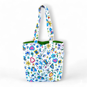 Torba na zakupy Shopperka eko torba zakupowa, siatka na zakupy, torba shopper kaszubska folk