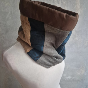 Komin patchworkowy  kolorowy