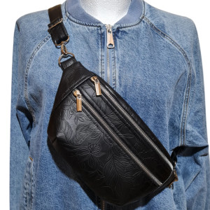 Nerka z eko skóry tłoczonej