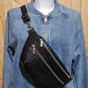 Nerka z eko skóry tłoczonej