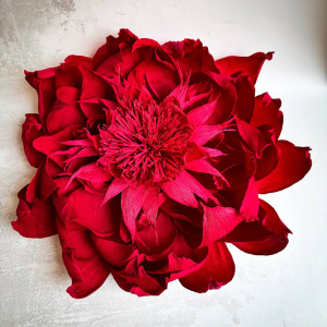 Duży kwiatek na ścianie (rozmiar XL)