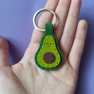 Brelok w kształcie awokado