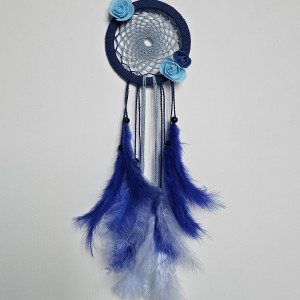 Łapacz snów granatowo-błekitny