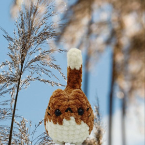 Szydełkowy kotek, pluszowy, mięciutki, niezwykle przyjemny