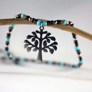 Naszyjnik z drzewem