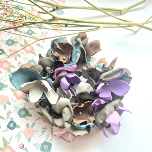 Kolczyki  kwiaty lekkie