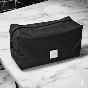 Kosmetyczka męska etui saszetka organizer męska kosmetyczka wodoodporna kuferek czarny