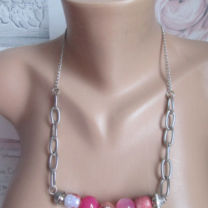 Biżuteria handmade * Naszyjnik z zawieszką *Art* Nowy *