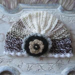 Nowa czapka handmade*Typu Turban Alladynka*Z anilany*