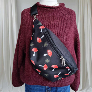 Nerka damska XXL wodoodporna grzybki NS05xxl -003