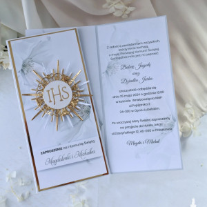 Zaproszenie na Pierwszą Komunię