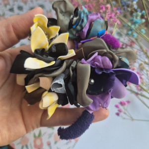 Kolczyki  lub klipsy koła szaleństwo