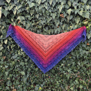 Chusta Taurus z dodatkiem błyszczącej nitki