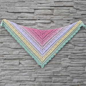 Chusta szydełkowa Inverno Gisella